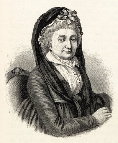 Sophie Marie von Voss grófnő 1729-1814. alkotó: Unbekannt