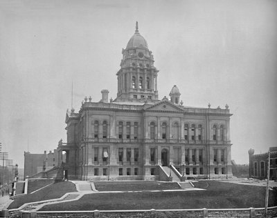 Court House, Omaha, Nebraska, 1897. alkotó: Unbekannt