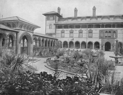 Ponce de Leon bírósága, St. Augustine, Florida, 1897. alkotó: Unbekannt