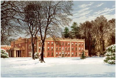 Cranbury Park, Hampshire, a Chamberlayne család otthona, 1880 alkotó: Unbekannt