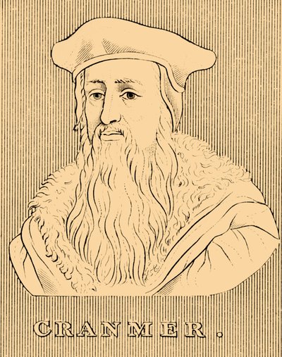 Cranmer, 1489-1556, 1830. alkotó: Unbekannt