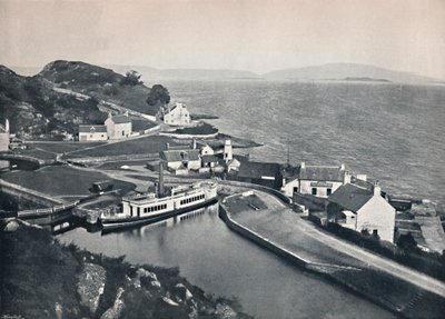 Crinan – A csatorna nyugati végállomása és a Jura-zúgó, 1895 alkotó: Unbekannt
