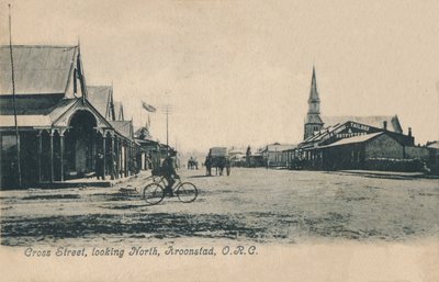 Cross Street, North North, Kroonstad, O.R.C, c1905. alkotó: Unbekannt