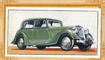 Crossley 10 Regis Saloon, 1936 alkotó: Unbekannt