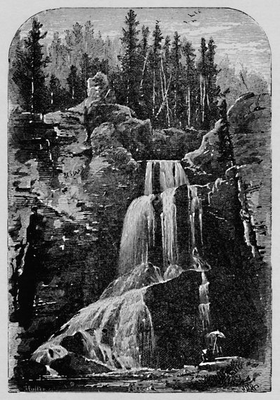Crystal Falls, 1883 alkotó: Unbekannt