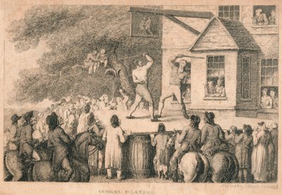 Cudgel Playing, 1799. alkotó: Unbekannt