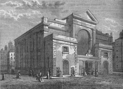 Curzon Chapel, Mayfair, Westminster, London, 1875 1878 alkotó: Unbekannt