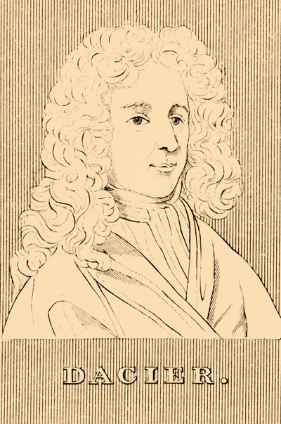 Dacier, 1651-1722, 1830. alkotó: Unbekannt