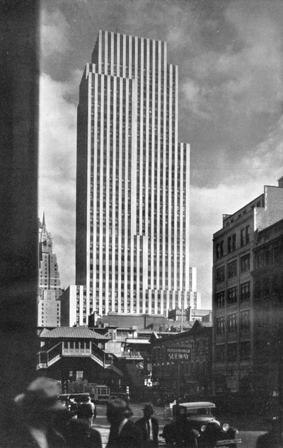 Daily News Building, New York City, 1933 alkotó: Unbekannt