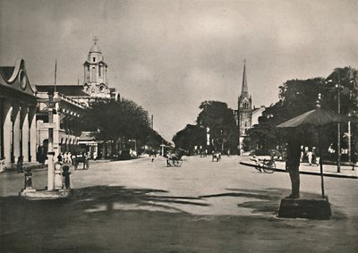 Dalhousie Street, Rangoon, 1900. alkotó: Unbekannt
