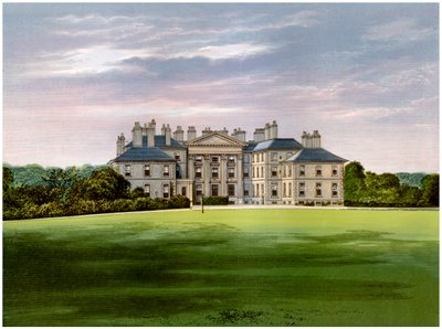 Dalkeith palota, Edinburgh, Skócia, Buccleuch herceg otthona, 1880 alkotó: Unbekannt