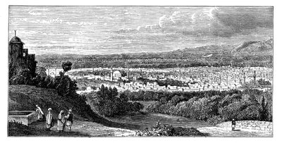 Damaszkusz, Szíria, 1890 alkotó: Unbekannt