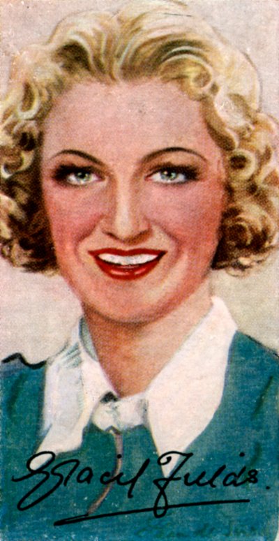 Dame Gracie Fields, 1898-1979, angol énekes és humorista, XX. alkotó: Unbekannt