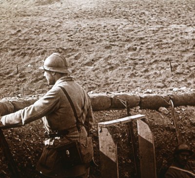 Damloup akkumulátor, Verdun, Észak-Franciaország, c1914-c1918 alkotó: Unbekannt