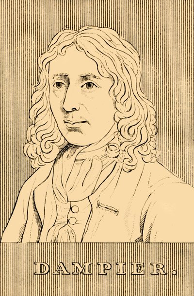 Dampier, 1651-1715, 1830. alkotó: Unbekannt