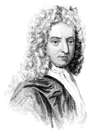 Daniel Defoe, angol író, újságíró és kém, 1850 alkotó: Unbekannt