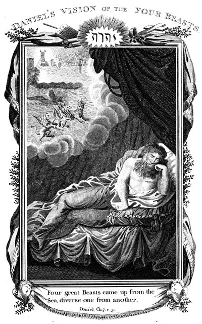 Daniels látomása a vadállatokról, 1804 alkotó: Unbekannt