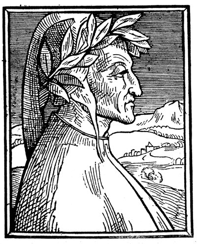 Dante Alighieri 1265-1321, olasz költő, 1521 alkotó: Unbekannt