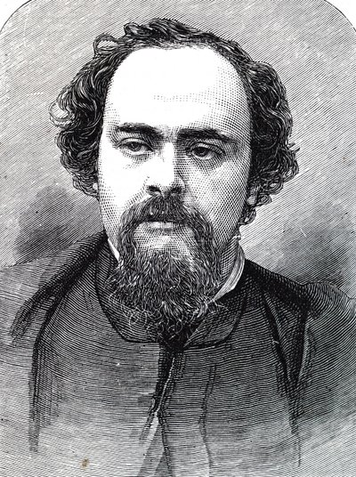 Dante Gabriel Rossetti. alkotó: Unbekannt