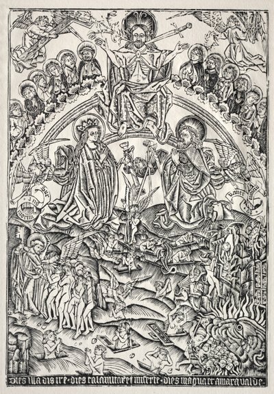 Az utolsó ítélet c. 1490. alkotó: Unbekannt