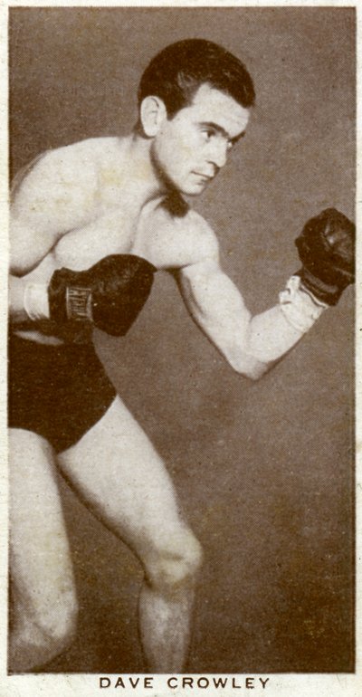 Dave Crowley brit ökölvívó, 1938 alkotó: Unbekannt
