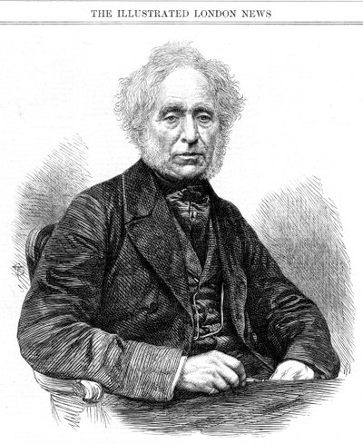 David Brewster skót fizikus, 1868 alkotó: Unbekannt