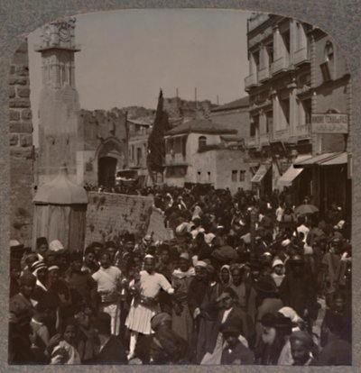 David Street, Jeruzsálem, 1900 alkotó: Unbekannt