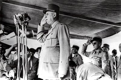 De Gaulle Algériában, 1958. május alkotó: Unbekannt