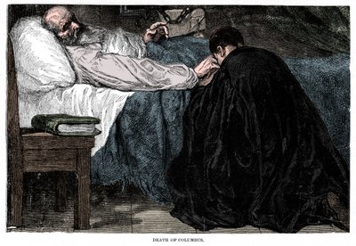 Kolumbusz Kristóf halála, 1506, 1872. alkotó: Unbekannt