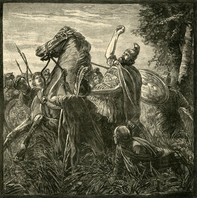 Crassus halála, 1890. alkotó: Unbekannt