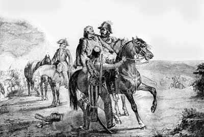 Marceau tábornok halála, 1796. szeptember 21. 1882-1884 alkotó: Unbekannt