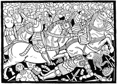 Penthesilea halála, 1484 1964. alkotó: Unbekannt