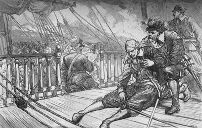 Van Tromp halála, 1653. augusztus 10., 1880 körül alkotó: Unbekannt