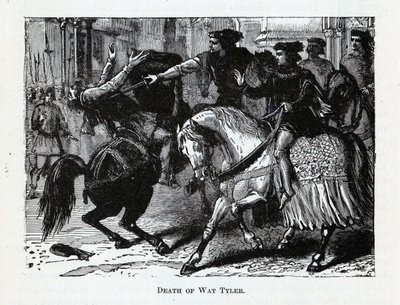 Wat Tyler halála, 1882 alkotó: Unbekannt