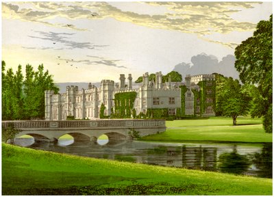 Deene Park, Northamptonshire, Cardigan grófnőjének otthona, 1880 alkotó: Unbekannt