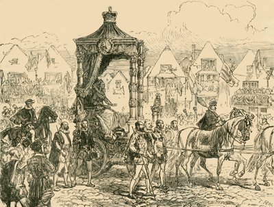 Az Armada veresége: Hálaadás istentisztelete St. Paulsban, 1558, 1890. alkotó: Unbekannt