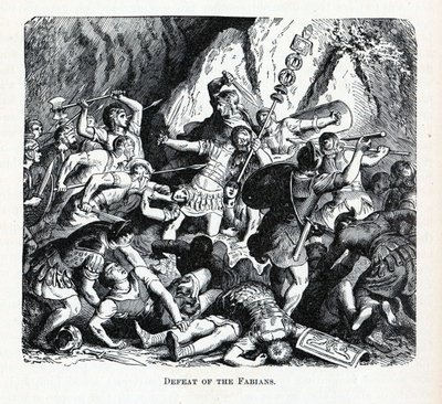Fábiánusok veresége, 1882 alkotó: Unbekannt