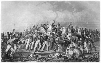 A Sealkote-lázadók legyőzése Nicholsons tábornok által, 1857, 1860 alkotó: Unbekannt