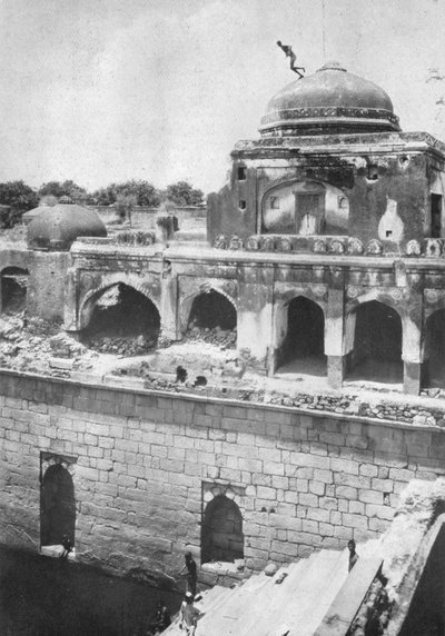Delhi. Veszélyes merülés, 1910. alkotó: Unbekannt