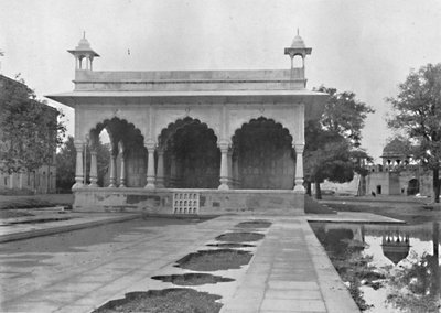 Delhi. Sawan nyári ház a palotában, 1910. alkotó: Unbekannt