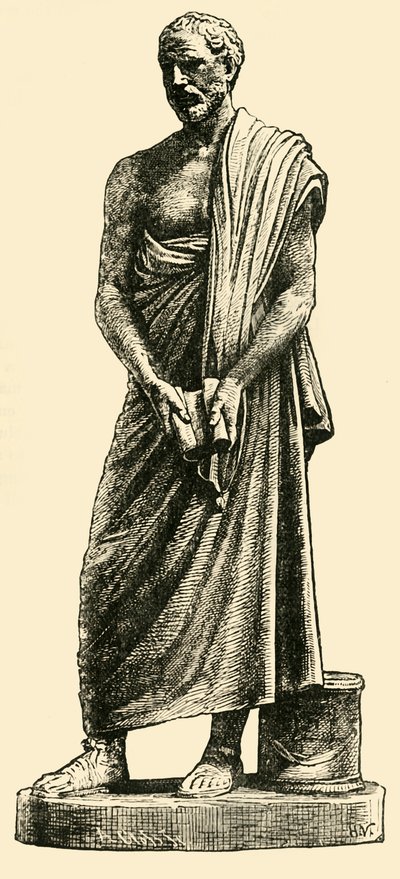 Démoszthenész, 1890. alkotó: Unbekannt