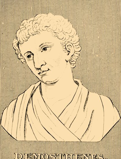 Démoszthenész, ie 384-322, 1830. alkotó: Unbekannt