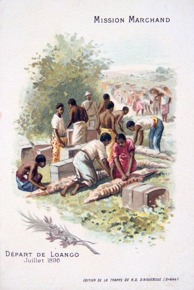Indulás Loangóból, 1896. július alkotó: Unbekannt
