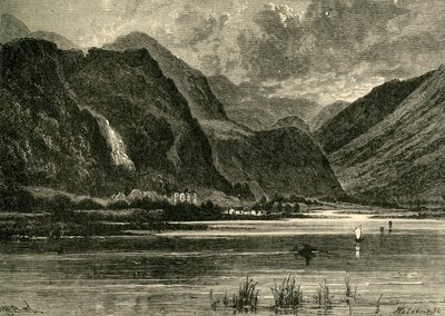 Derwentwater, Looking Towards Borrowdale, 1898. alkotó: Unbekannt