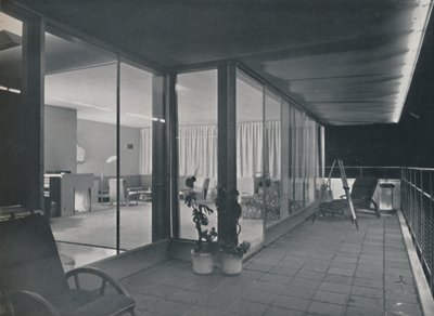 Richard J. Neutras többemeletes ház részletei, 1942 alkotó: Unbekannt