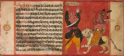 Devi megtámad egy démont, c. 1630. alkotó: Unbekannt