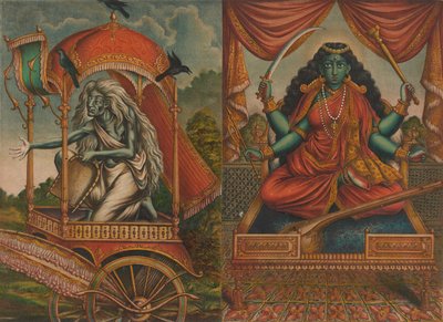 Dhumavati Matangi, 1885-90. alkotó: Unbekannt