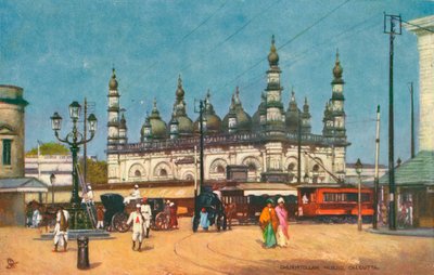Dhurmtollah Musjid, Kalkutta, 1902. alkotó: Unbekannt
