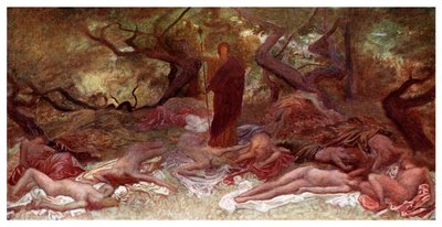 Dionüszosz és a Maenádok, 1901 alkotó: Unbekannt