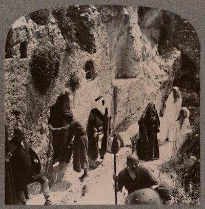 Tanítványok az asszonyokkal korán Krisztus sírjánál, 1900 körül alkotó: Unbekannt